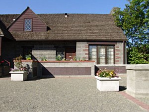 Church of the Ascension Columbarium Garden Seattle, Washington completed by Jamie Fleckenstein while at Berger Partnership